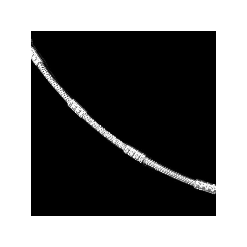 "Snake with Beads" Chain "Snake with Beads" Chain