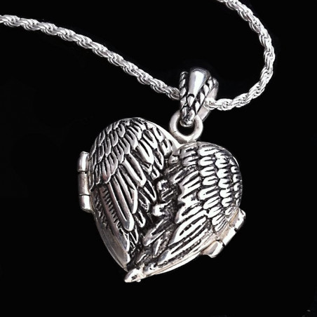 Heart Locket "Angel Wings" Heart Locket "Angel Wings"