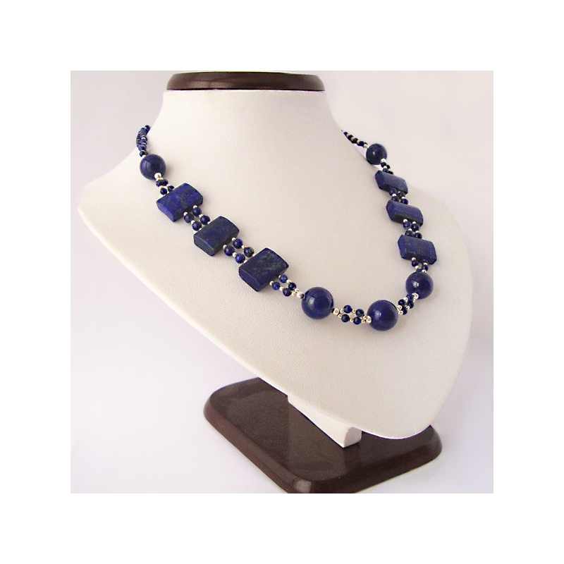 Necklace "Lapis lazuli Celestial Spheres" Necklace "Lapis lazuli Celestial Spheres"