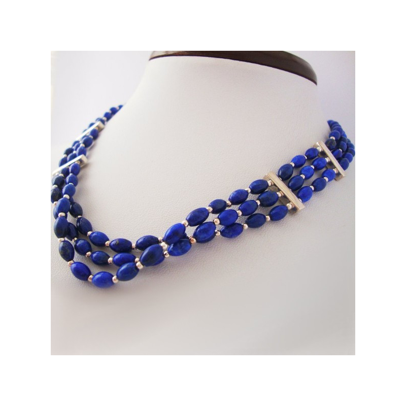 Necklace "Lapis lazuli Teardrops" Necklace "Lapis lazuli Teardrops"