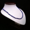 Collar "Barritas y Bolitas" Lapislazuli y Golfi Dorado