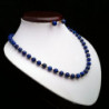 "Lapis lazuli and Gold filled Beads" SET