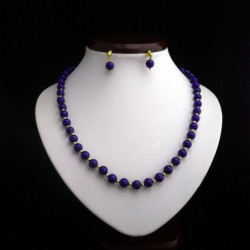 "Lapis lazuli and Gold filled Beads" SET