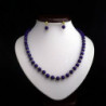 "Lapis lazuli and Gold filled Beads" SET