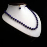 "Lapis lazuli and Gold filled Beads" SET