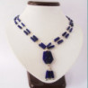 Collar "Río Geometrico" Lapislázuli