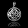 Pendant "Celtic Interlaced" with Zircon