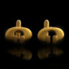 "Precolombian" Gold-plated  Cufflinks