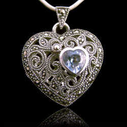 Locket Pendant Heart "Queen Sophie"