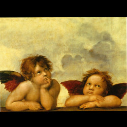 Angel of Raphael Gold Plated Locket