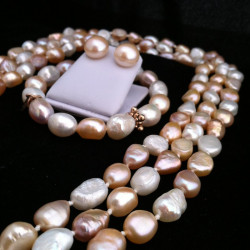PINK SUNSET-Cultured Pearls