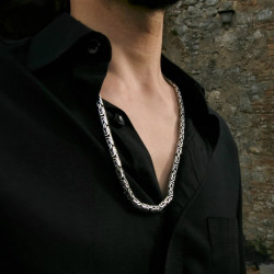 "Byzantine Antique" Chaîne Borobudur Homme 5mm