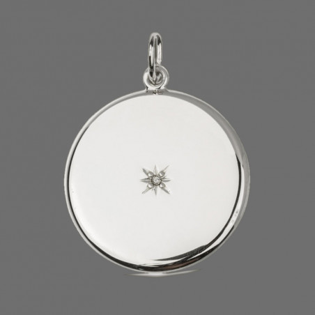 "Étoile polaire" Pendentif médaillon "Étoile polaire" Pendentif médaillon