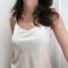 "Petite Amelia" médaillon pendentif porte photo argent massif