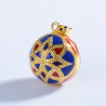 Pendentif Bola de grossesse, L'appeleur d'ange, Clochette des Anges grand "La Bonne étoile"