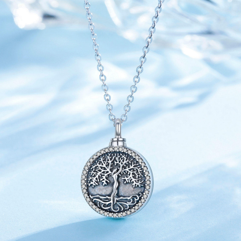 Collana con urna per ceneri Gioielli commemorativi per cremazione per