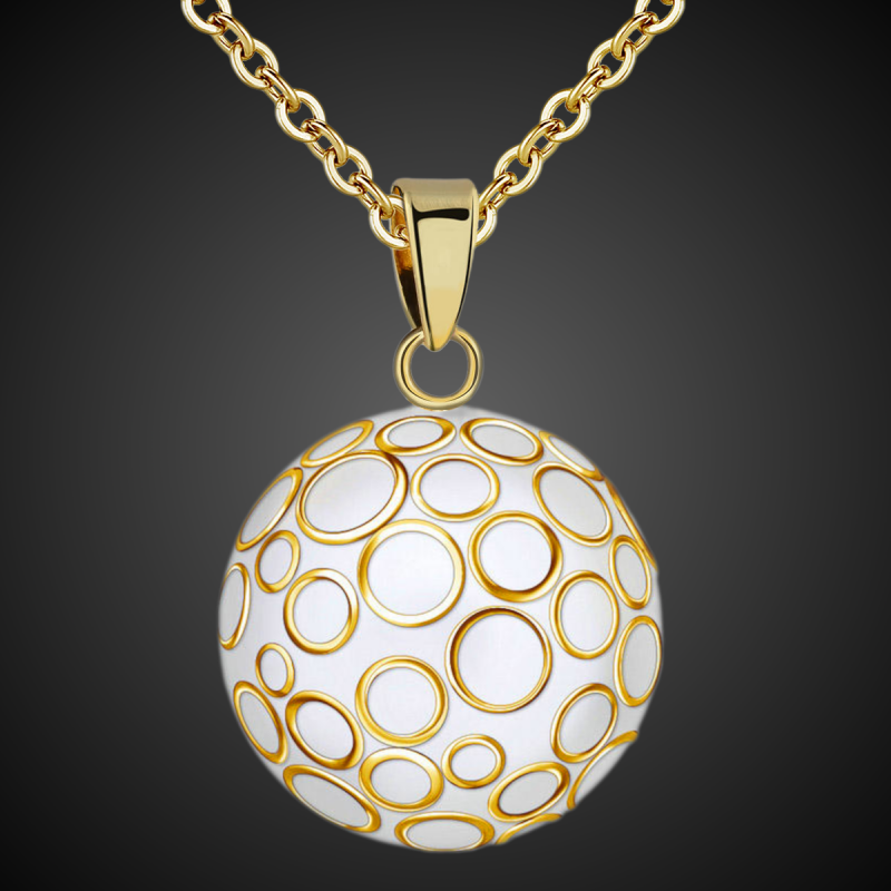 Pregnancy Bola pendant, Angel caller, Clochette des Anges big "Bubbles"