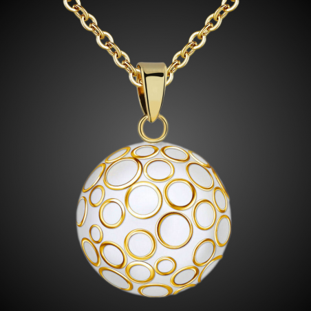 Pregnancy Bola pendant, Angel caller, Clochette des Anges big "Bubbles"