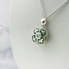 "Shamrock good luck" Locket Pendant