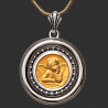 Angel of Raphael Gold Plated Locket