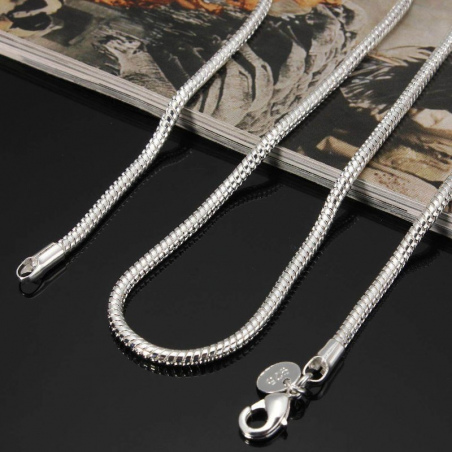 "Snake" sterling silver Chain Big Size "Snake" sterling silver Chain Big Size
