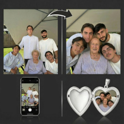 Personalización de 2 Fotos para Relicarios ArsAura: Ajuste, Impresión e Integración